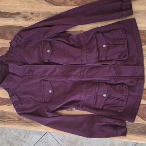 Tinsel Denim Cuture Cotton Parker Jacket Sz Large